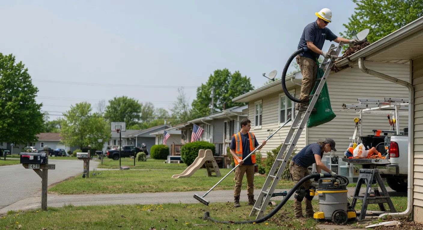 Gutter Installation in Jeffersontown, KY near me